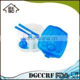 Take Away Plastic Lunch Box With Cutlery Set Sauce Cup thumbnail-5