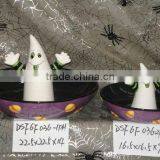 Decorating Ceramic Fruit Plates for Halloween thumbnail-1