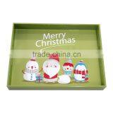 Christmas Gift Set / Set of Lacquer Tray, Coaster, Tissue Box, Table Mat thumbnail-2