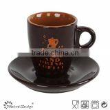 2015 New Product Dinnerware Milk Mug With Saucer thumbnail-2