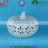 BSCI Audit Factory Halloween Decoration LED Light Ceramic Pumpkin thumbnail-4