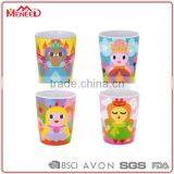 4pcs Heat Resistant Unbreakable Daily Use Water Cup, Customized Plastic Cartoon Mug thumbnail-1