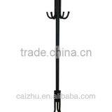 Black Metal Standing Coat Rack thumbnail-1