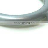 ID34mm/OD46mm & ID26mm/OD33mm, Plastic Curtain Rod Pole Ring Brushed Nickel thumbnail-4