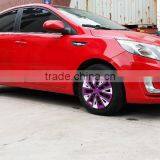 15inch Black/Violet Color Car Wheel Cover Color Wheel Cap thumbnail-3