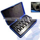 2mm to 10 mm Chrome Molybdenum 6pc Spiral Flute Design Impacts Screw Extractor Kit for Repaire Tools thumbnail-3