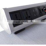 Surface Mount Electrical Outlet Desktop Socket /office Desk Power Outlets thumbnail-2