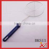 High Quality Kitchen Tools Stainless Steel Stainer for Oil Filter With PP Handle thumbnail-1