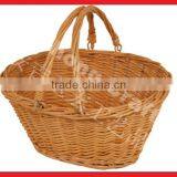 Eco-friendly Willow Basket With Handle thumbnail-2