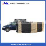 Family Camping Equipment Outdoor 270 Degree Awning With Change Room