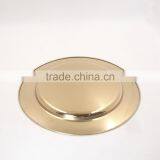 Wholesale Flat Bottom Elegant Seafood Tray/stainless Steel Salad Plate Set thumbnail-3