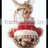 2012 New&Fashion Christmas Craft Lovely Bear Pendant Alloy Keychain thumbnail-1