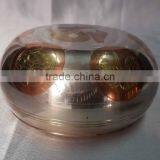 Best Selling Silver Plated Tibetan Meditation & Healing Singing Bowl thumbnail-5