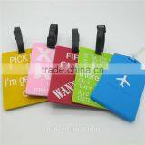 100% Eco-friendly Factory Direct Wholesale Silicone/PVC Luggage Tag thumbnail-2