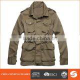 2014 Hot Sale Heavy Washed Pure Cotton Men Jacket for Casual