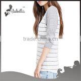 3/4 Sleeve Shirts Wholesale t Shirts for t Shirts Stripes Designs thumbnail-3