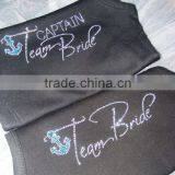 Wholesale Wedding Party Rhinestone Bride Designs Tank Top Cotton Slim Tank Top Wholesaler thumbnail-6