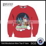 2016 MGOO Custom Cartoon Printed Clothing Brand Quality Christmas Gift Pullover Sweatshirt Holiday Party Apparel Wholesale thumbnail-1