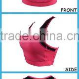 Wholesale Women Gym Sport Bra /Breathable Women Workout Cloting Top thumbnail-4