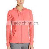 Full Zip Tracksuit 100% Cotton Cheap Hoodies for Women thumbnail-1