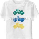 BABY T SHIRT WITH SHOULDER SNAP OPEN thumbnail-1