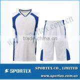 2014 Full Customisation Team Wear Sublimated Uniform Top Custom Basketball Jersey MZ0302 thumbnail-1
