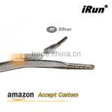 Flat Luxury Genuine Sheepskin Shoelaces for Dress Shoes All Sizes - Leather Lace Sneakers for Adidas Ultra Boost thumbnail-2