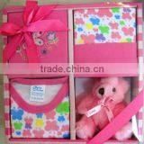 Baby Clothing Gift Set Box 4pcs/baby Wear/baby Garment thumbnail-1