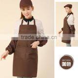 Top Quality Logo Printed Kitchen Cotton Cooking Apron thumbnail-1