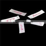 Fabric Woven Printed Labels Craft Rectangle White Fashion " Patch Embroidery Badge thumbnail-3