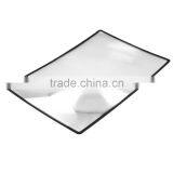 180x120mm Hot Selling Convinient A5 Flat PVC Magnifier Sheet X3 Book Page Magnification Magnifying Reading Glass Lens thumbnail-2
