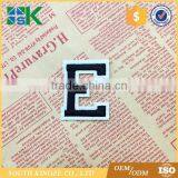 Black Letters A-Z Embroidered Motif Applique Iron On Patches Patch Sew Clothing thumbnail-2