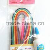 Handmade DIY Colorful Craft Quilling Paper Strips Set thumbnail-2