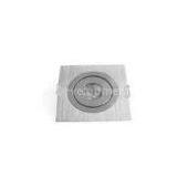 AC90 - 256V 90LM / 500LM Square Aluminum Indoor Recessed Led Ceiling Lights Energy Saving