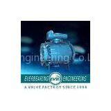 Cast Steel 3 Pieces A105 Carbon Cast Iron Ball Valve,600LB With ASME B16.5 End Flanges thumbnail-1