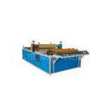 PVC Corrugated Roof Panel Roll Forming Machine With Round / Trapezoidal Shape