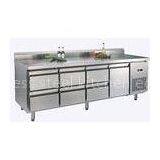 473L One Doors Table Reach In Refrigerator Freezer With Backrest , 2245 X700x850