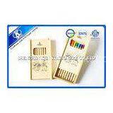 Logo Printing Wooden Case Colored Pencils Set / Sketching Prismacolor Coloured Pencils