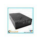Black Custom Logo Printed Packaging Boxes Support Glossy & Matt Lamination