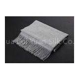 Modern Mens Pashmina Silk Shawl Wool Cashmere Scarves For Winter