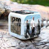 (Hot Movie) Hot Gift 2015 New Fast & Furious LED Digital Clock Alarm Clock Mini Clock
