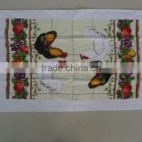 custom rooster printed kitchen towels sell online
