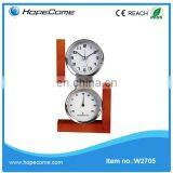 Modern Wooden Accurate Room Thermometer Alarm Clock thumbnail-1