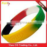 CG-09 Fashion Silicone Bracelet Rubber Bracelet Silicone Wristbands thumbnail-1