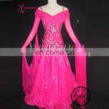 Professional Customizing High-grade Dance Dress Red B-1086 thumbnail-1