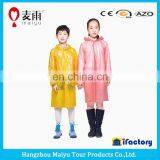 Custom Design Colorful Polyster Children Raincoat thumbnail-3