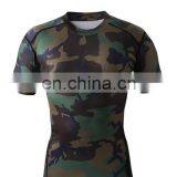 2015 New Model Men Compression T-shirts With Brand Logo Camouflage Dry Fit Sportswear Wholesale thumbnail-2