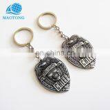 Custom Made High End 3D Metal Keychain Souvenir Keyring 3D Key Chain Trolley Coin Holder