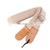 2017 new design leather ends cotton ukuelel straps