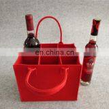 Durable Felt Tote Bag Wine Bottle Bag With Handle thumbnail-5
